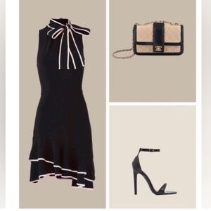 Amanda Uprichard Liora Black Dress